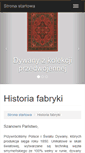 Mobile Screenshot of dywany-kietrz.pl